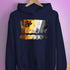 Bear Pride Grunge Exclamation Points Hoodie - Navy