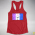 Drag Pride Pirate Flag Racerback Tank - Red