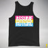 Assume Nothing Pansexual Pride Flag Premium Tank Top - Black