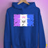 Drag Pride Pirate Flag Hoodie - Royal Blue