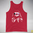 Pride Sloth Demisexual Pride Flag Sunglasses Premium Tank Top - Red