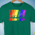 LGBTQ Pride Exclamation Points Premium Unisex T-Shirt - Kelly Green