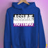 Assume Nothing Asexual Pride Flag Hoodie - Royal Blue