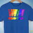 LGBTQ Pride Exclamation Points Premium Unisex T-Shirt - Royal Blue