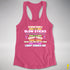 Stupid People Are Like Glow Sticks Women's Racerback Tank - Hot Pink