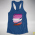 Pink Lesbian Ripped Reveal Racerback Tank - Royal