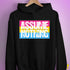 Assume Nothing Pansexual Pride Flag Hoodie - Black