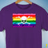 Gilbert Baker LGBTQ Pride Pirate Flag Premium Unisex T-Shirt - Purple