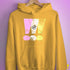 Twink Pride Grunge Exclamation Points Hoodie - Mustard