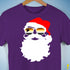 Santa’s Gay Bear Pride Flag Shades Premium Unisex T-Shirt - Purple