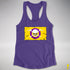 Intersex Pride Pirate Flag Racerback Tank - Purple