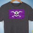 Lesbian Labrys Pride Pirate Flag Premium Unisex T-Shirt - Dark Grey Heather