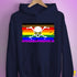 Philly LGBTQ Pride Pirate Flag Hoodie - Navy