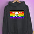 Philly LGBTQ Pride Pirate Flag Hoodie - Dark Grey Heather