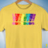 Distressed Gilbert Baker LGBTQ Pride Exclamation Points Premium - Yellow