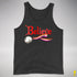 Believe Lesbian Pride Jingle Bell Premium Tank Top - Charcoal Triblend