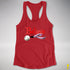 Believe Demisexual Pride Jingle Bell Racerback Tank - Red
