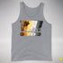 Bear Pride Grunge Exclamation Points Premium Tank Top - Grey Heather