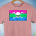 Polysexual Pride Pirate Flag Premium Unisex T-Shirt - Mauve Heather