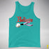 Believe Demisexual Pride Jingle Bell Premium Tank Top - Teal