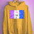 Drag Pride Pirate Flag Hoodie - Mustard