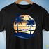 Genderqueer Pride Hammock Summer Beach Sunset Premium Unisex T-Shirt - Black