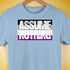 Assume Nothing Asexual Pride Flag Premium Unisex T-Shirt - Baby Blue