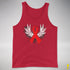 Winged Red Ribbon - World AIDS Day Premium Tank Top - Red