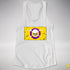 Intersex Pride Pirate Flag Racerback Tank - White