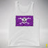Lesbian Labrys Pride Pirate Flag Premium Tank Top - White