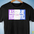 Assume Nothing Drag Pride Flag Premium Unisex T-Shirt - Black