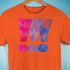 Bisexual Pride Exclamation Points Premium Unisex T-Shirt - Orange
