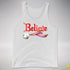Believe Lesbian Pride Jingle Bell Premium Tank Top - White