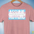 Assume Nothing Transgender Pride Flag Premium Unisex T-Shirt - Mauve Heather