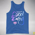 Support Local Drag Premium Tank Top - Royal Blue Triblend