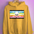 Queer Pride Pirate Flag Hoodie - Mustard