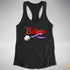 Believe Genderfluid Pride Jingle Bell Racerback Tank - Black