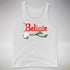 Believe Aromantic Pride Jingle Bell Premium Tank Top - White