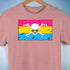 Pansexual Pride Pirate Flag Premium Unisex T-Shirt - Mauve Heather