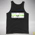 Agender Pride Pirate Flag Premium Tank Top - Black