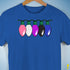 Genderfluid Pride Christmas Lights Premium Unisex T-Shirt - Royal Blue