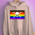 Philly LGBTQ Pride Pirate Flag Hoodie - Light Pink