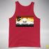 Bear Pride Pirate Flag Premium Tank Top - Red
