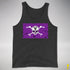 Lesbian Labrys Pride Pirate Flag Premium Tank Top - Charcoal Triblend