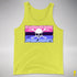 Omnisexual Pride Pirate Flag Premium Tank Top - Neon Yellow