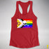 Intersex Inclusive Progress Pride Pirate Flag Racerback Tank - Red
