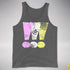 Twink Pride Grunge Exclamation Points Premium Tank Top - Deep Heather