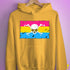 Pansexual Pride Pirate Flag Hoodie - Mustard