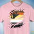 Bear Pride Flag Ripped Reveal Premium Unisex T-Shirt - Pink
