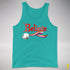 Believe Lesbian Pride Jingle Bell Premium Tank Top - Teal